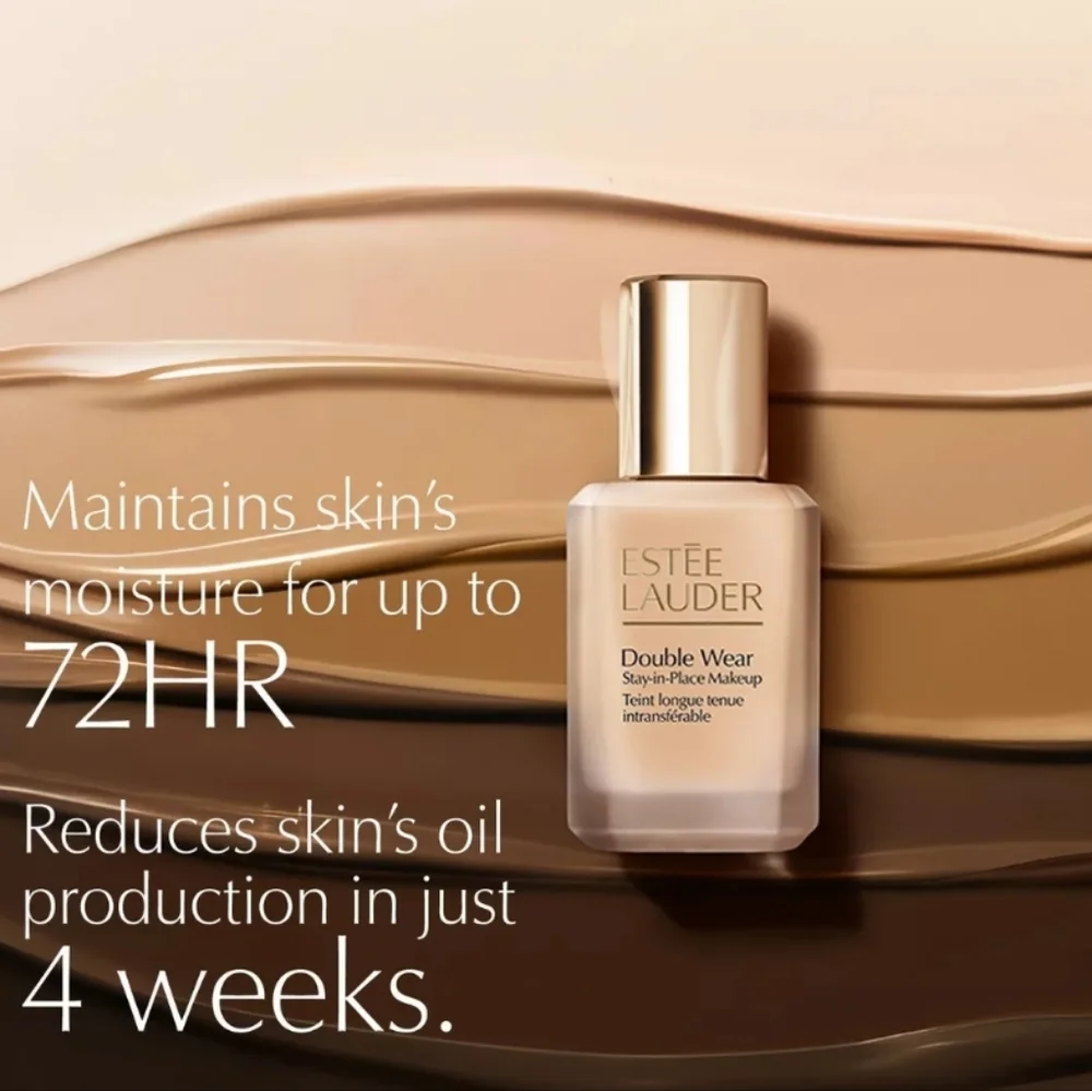 Estee Lauder Double Wear Stay In Place Makeup: Warm Porcelain (1W0), NIB - Picture 7 of 10